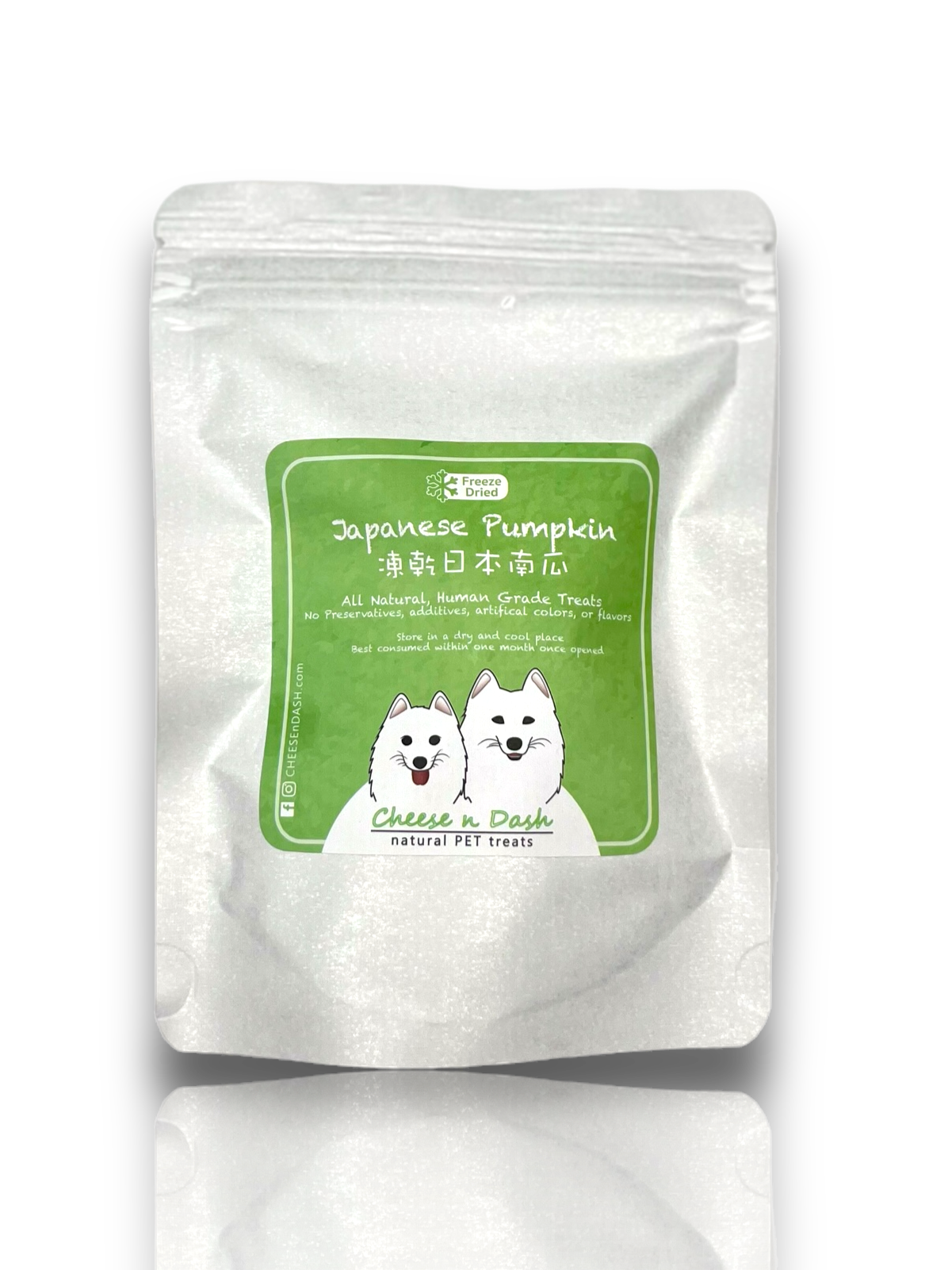 Freeze-dried Japanese Pumpkin Cube