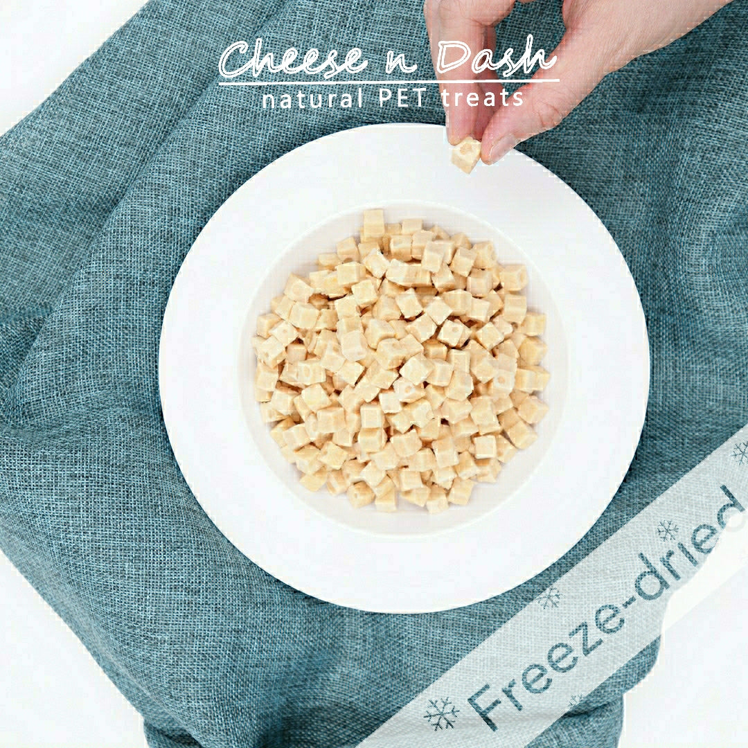 Freeze-dried Salmon n Kefir Cube